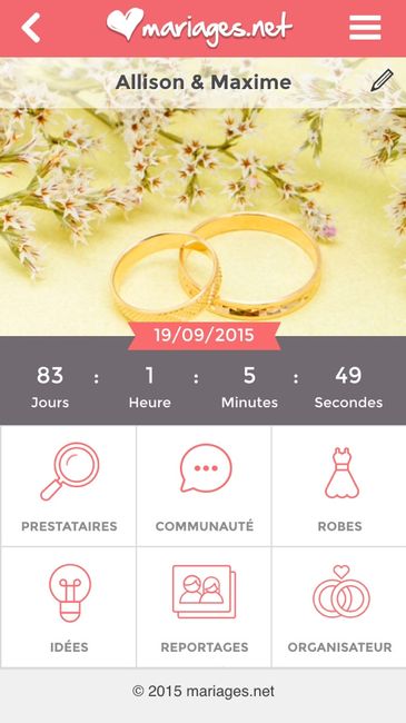 Compte à rebours général mariages.net - 1