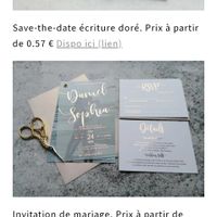 Faire parts invitations - 1