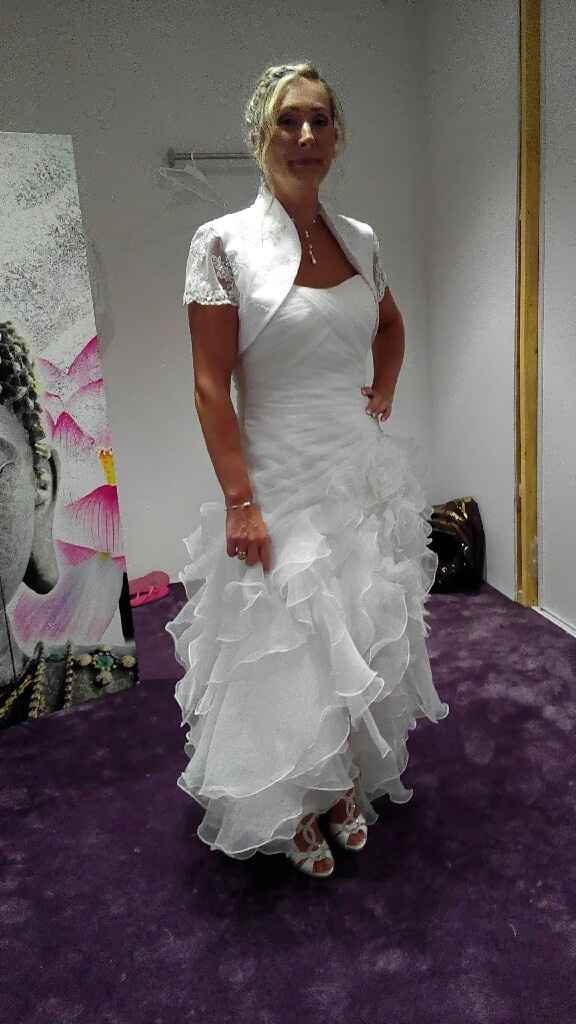 Essayage et dernier le 15 septembre pour mariage le 17 septembre - 7