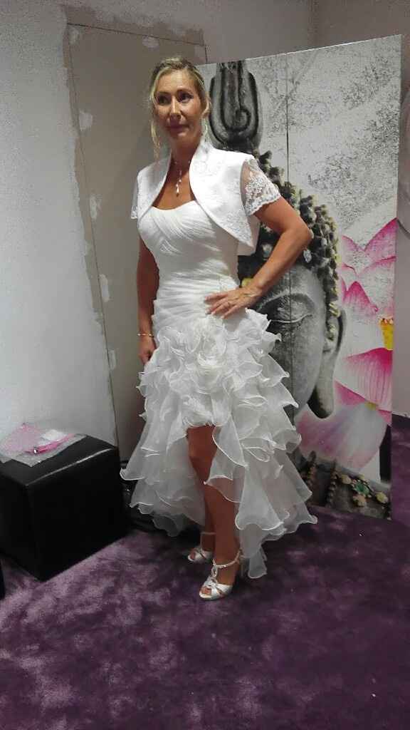 Essayage et dernier le 15 septembre pour mariage le 17 septembre - 8