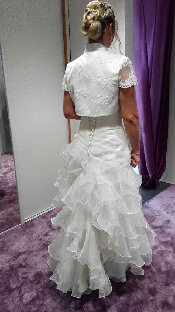 Essayage et dernier le 15 septembre pour mariage le 17 septembre - 9