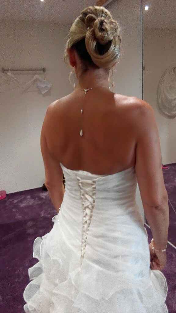 Essayage et dernier le 15 septembre pour mariage le 17 septembre - 11