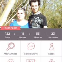 Décompte de notre mariage 