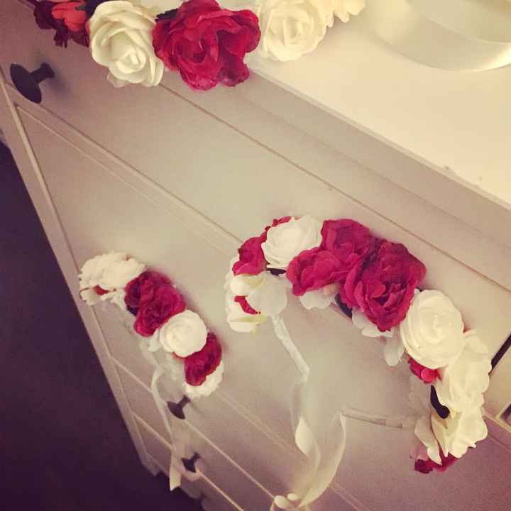 diy couronne de fleurs - 2