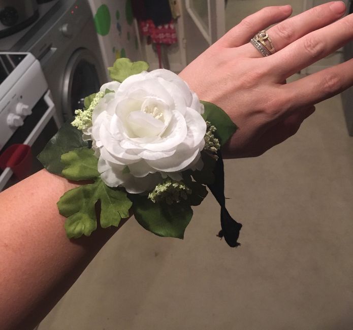 DIY bracelet de fleurs 1