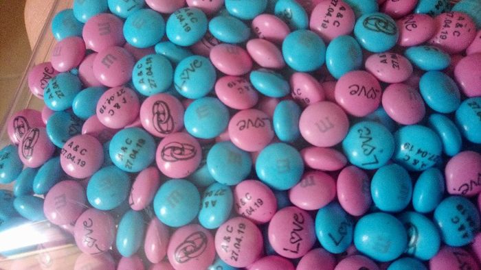 M&ms personnalisés reçus !! - 2