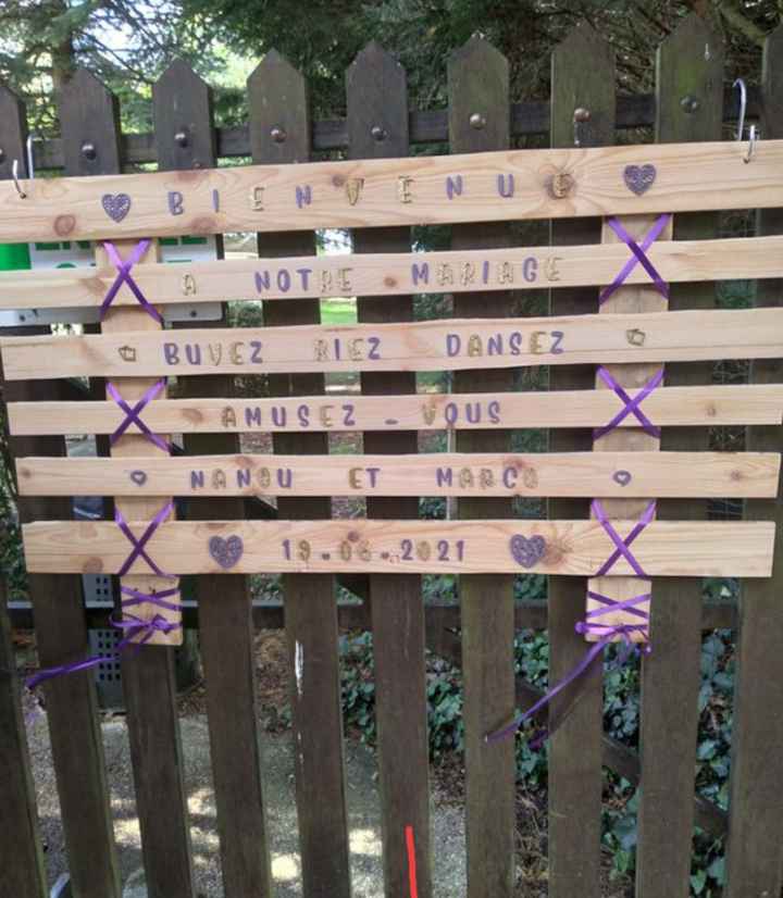 Inspirations panneau de bienvenue - 1