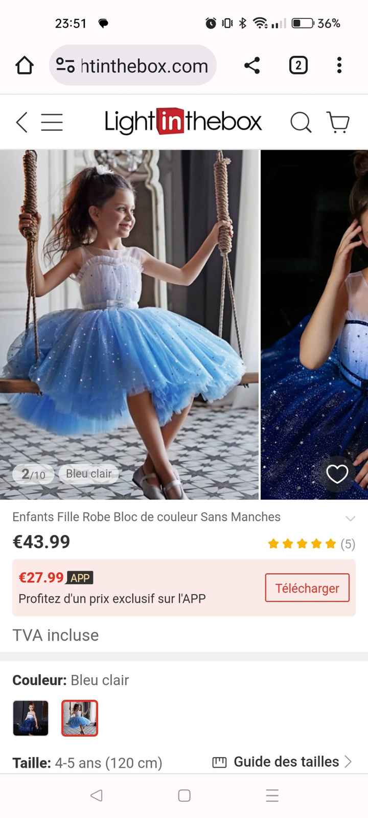 Robe demoiselle d'honneur - 7