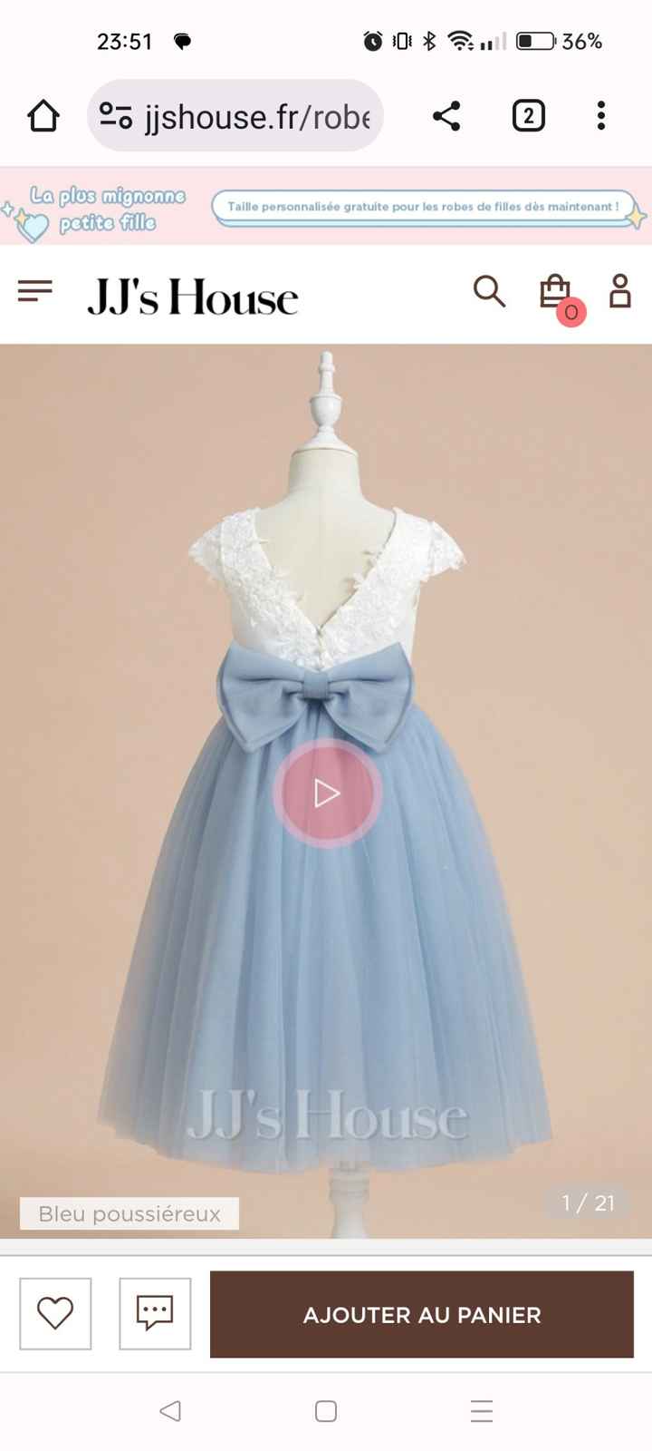 Robe demoiselle d'honneur - 8