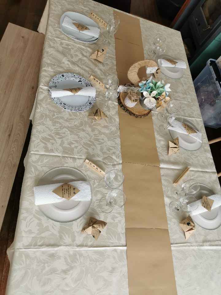 Essais table - 2