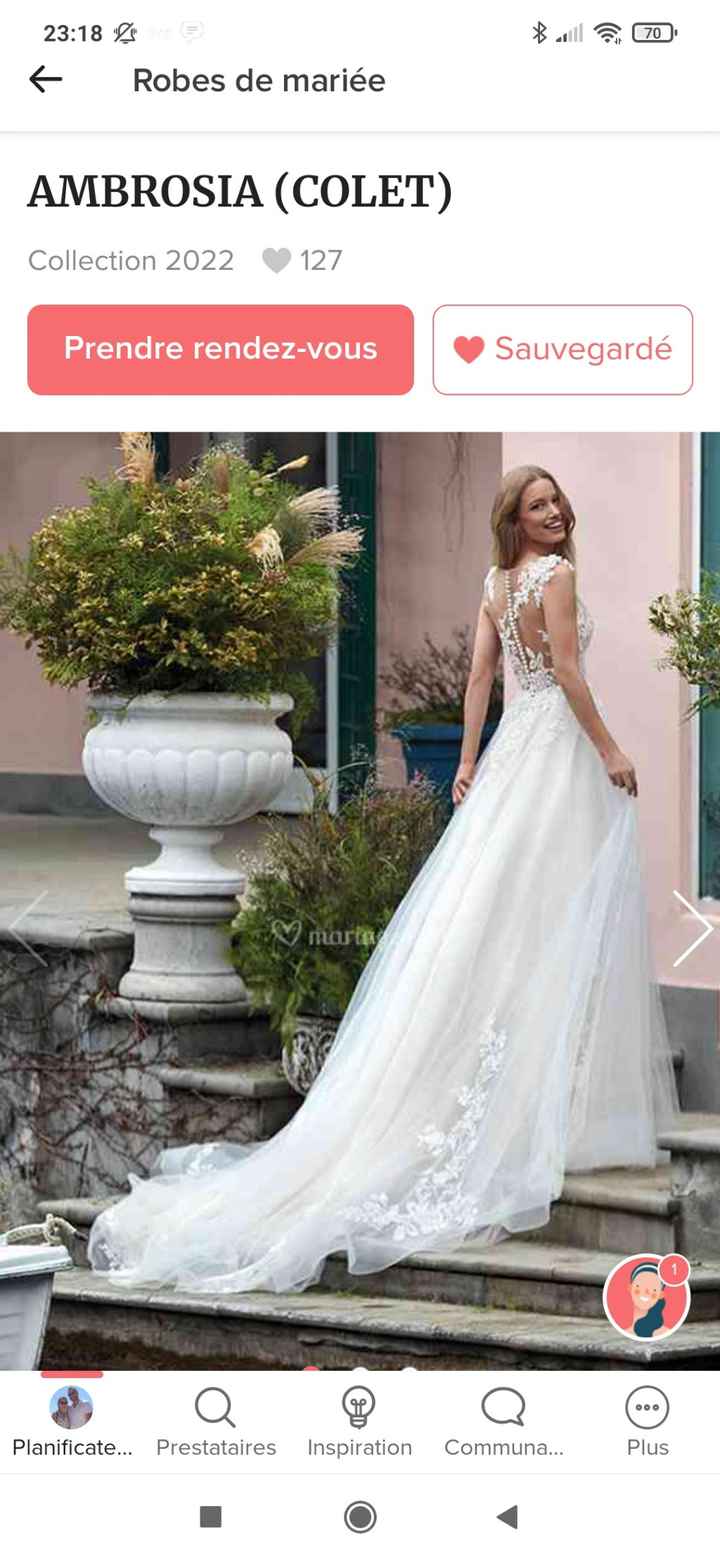 Prix robe de mariée - 1
