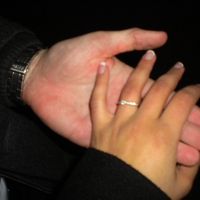 ma bague de fiançailles!