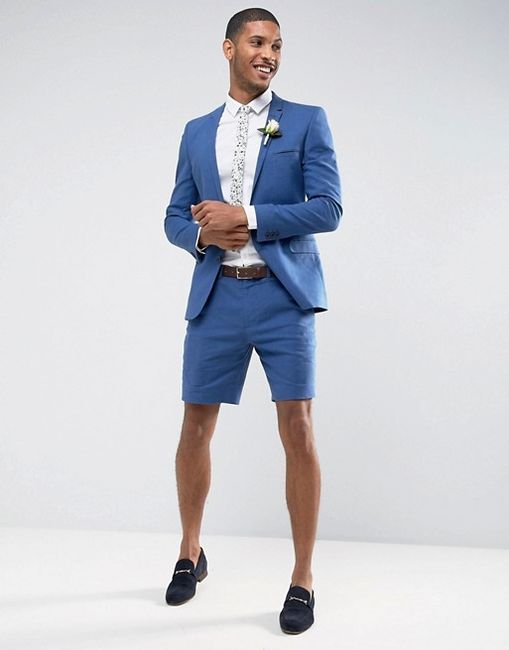 Mariés en short - 2