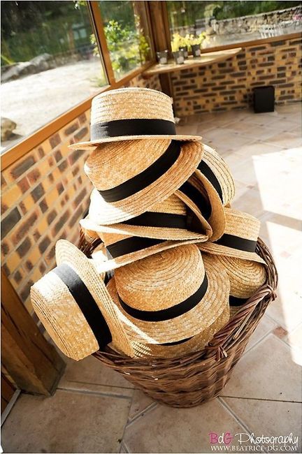 Des chapeaux en déco - 13