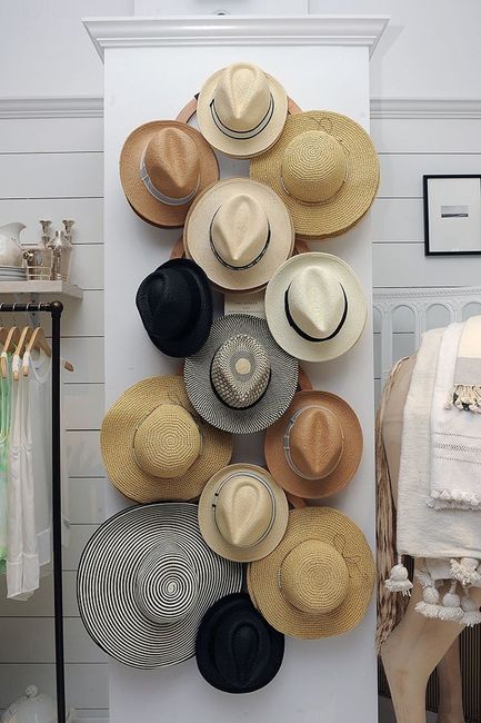 Des chapeaux en déco - 19