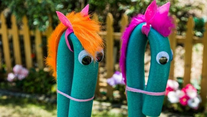 Idées déco en nouille de piscine 11