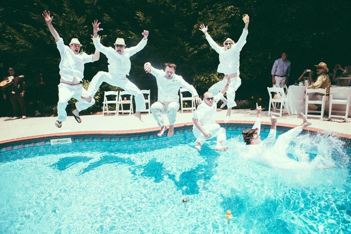 Mariage en piscine - 3