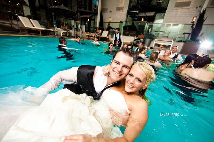 Mariage en piscine - 5