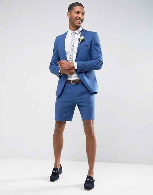 Mariés en short - 2