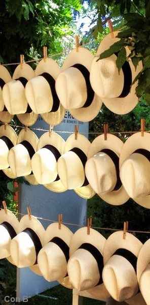 Des chapeaux en déco - 14