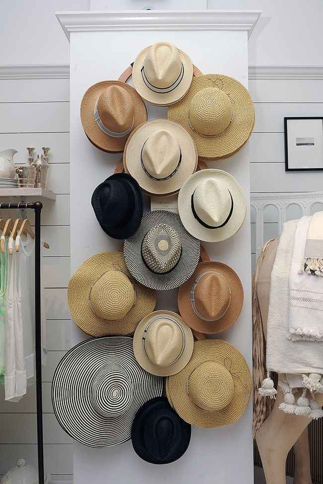 Des chapeaux en déco - 19