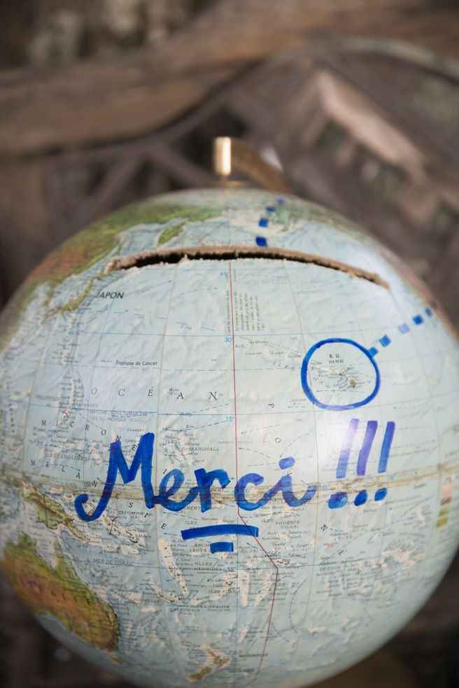 Annoncer aux invités la destination du voyage de noce - 1