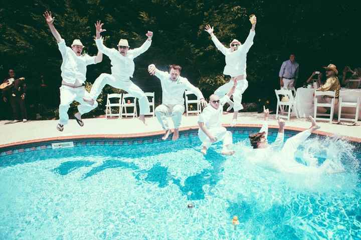 Mariage en piscine - 3