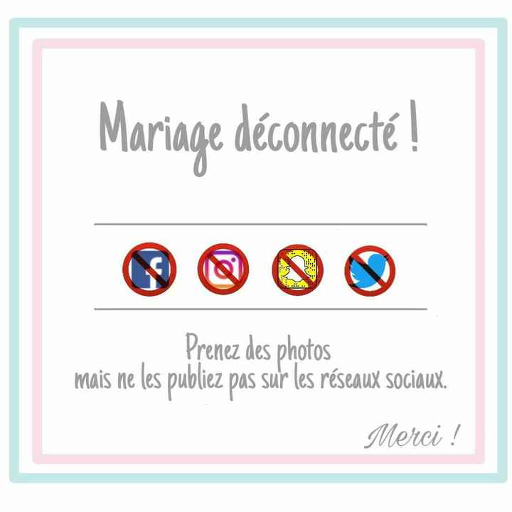 Ton mariage sur les reseaux sociaux ?  📱 - 1