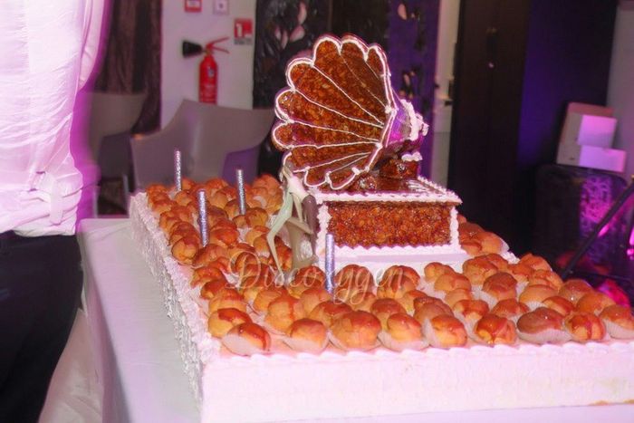 Thème vintage pièce montée 1