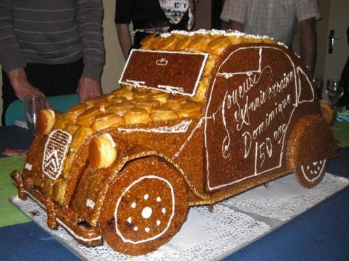 Thème vintage pièce montée 2