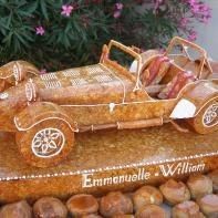 Thème vintage pièce montée 3