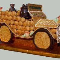 Thème vintage pièce montée 5