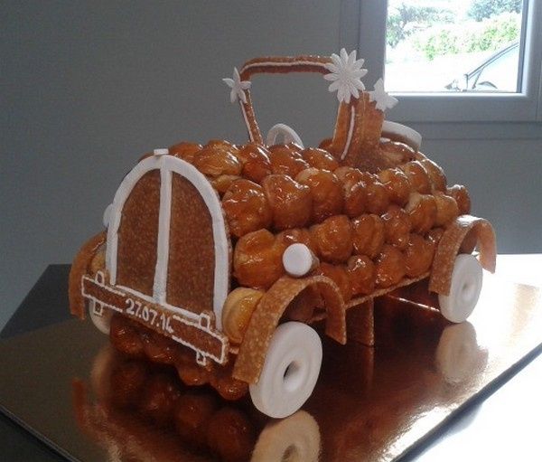 Thème vintage pièce montée 7