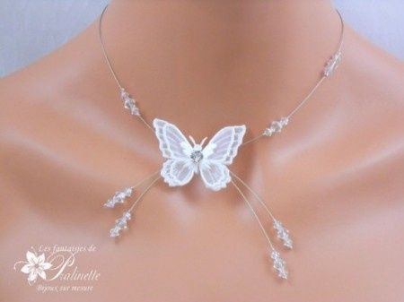 Collier papillon