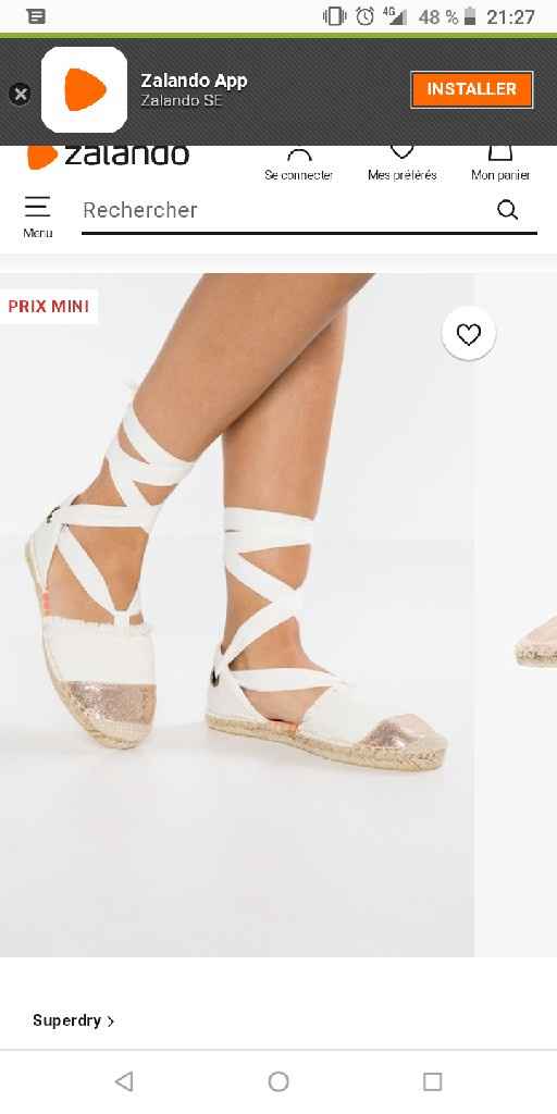 Choix des chaussures - 1