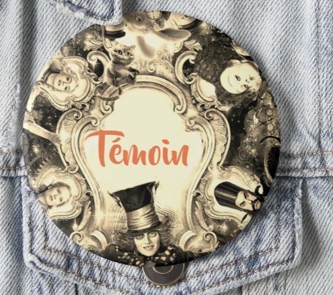 Le badge spécial Témoin 