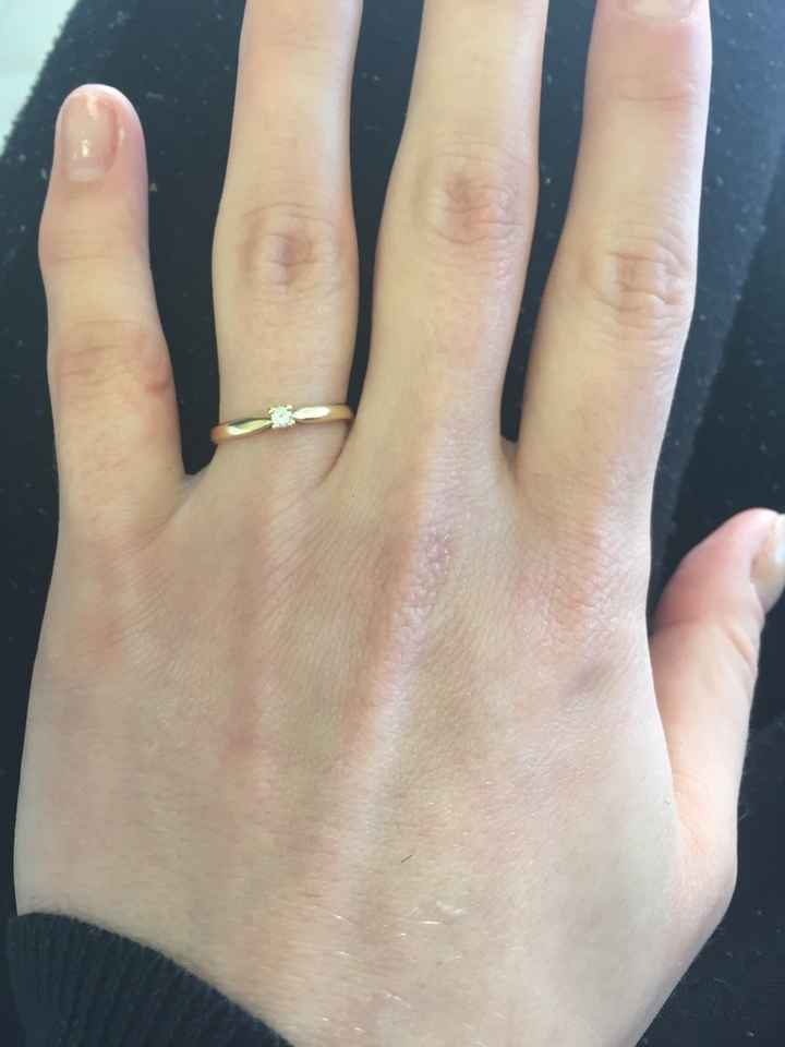 La bague de la demande en mariage - 1