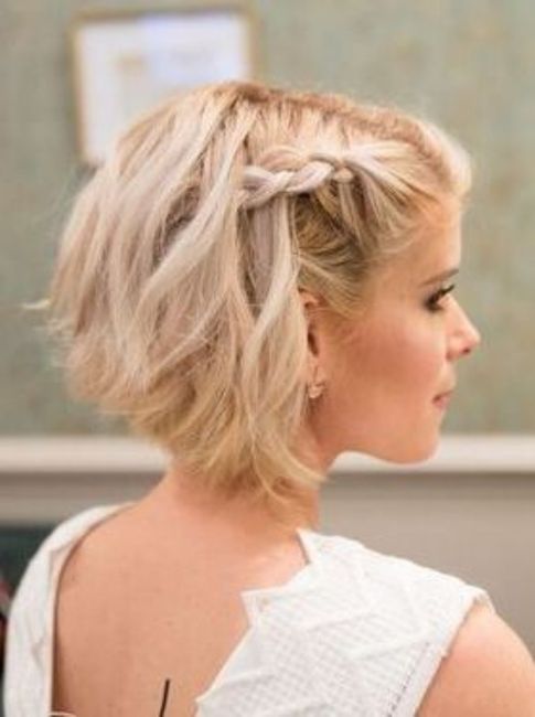Inspiration coiffure pour cheveux mi-longs 8