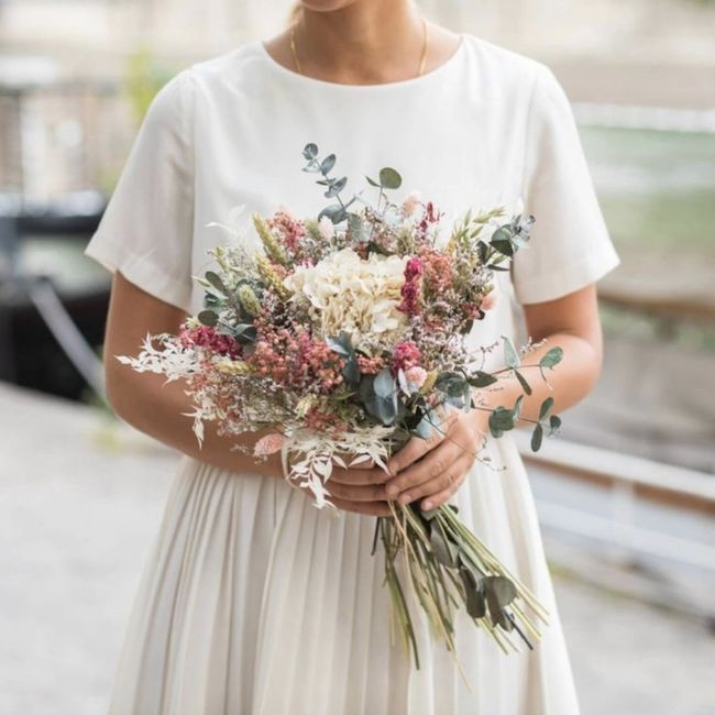 Des fleurs séchées pour votre mariage 7