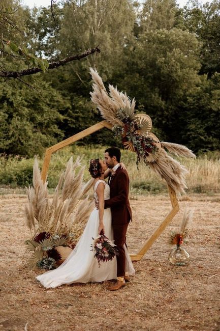 Des fleurs séchées pour votre mariage 22