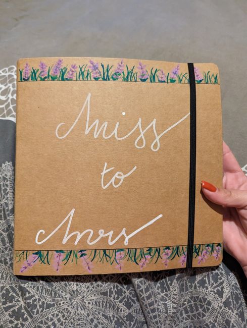 Carnet organisation / préparatifs 1