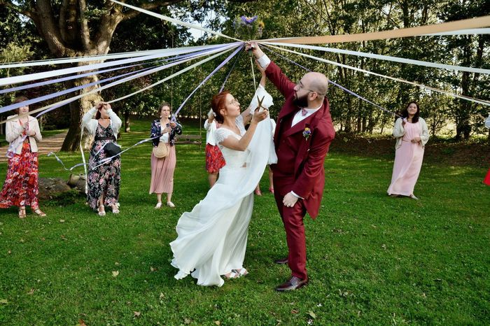 Jeux des rubans #bouquet de Mariée 2