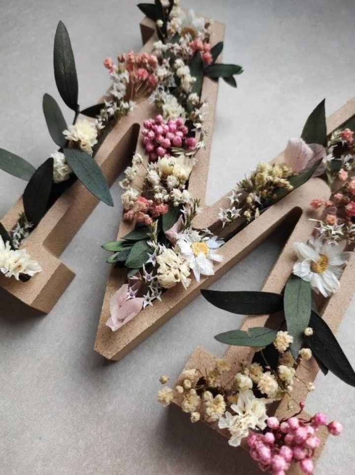 Des fleurs séchées pour votre mariage - 16