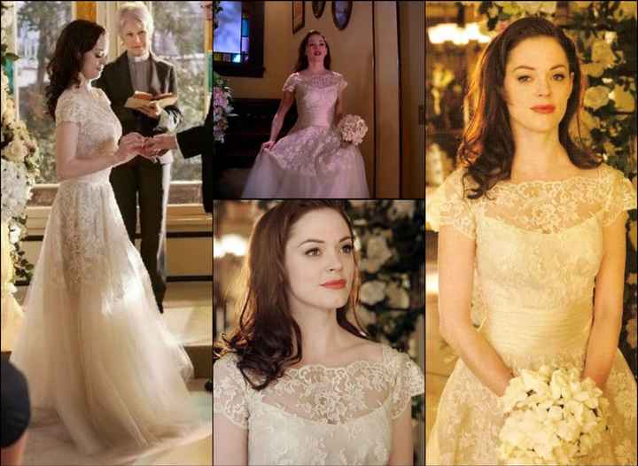 Inspirations de tenues de mariage série tv - 1