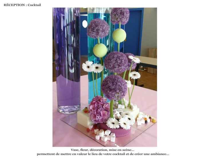 Décoration du buffet