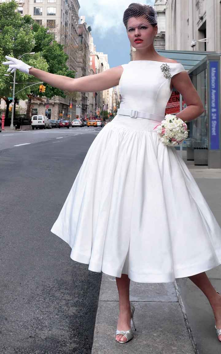 robe mariée retro