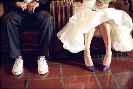  chaussures violet