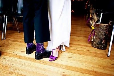 chaussures violet
