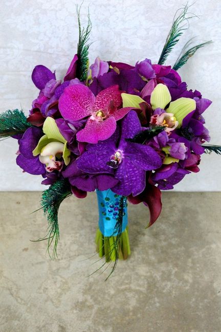 bouquet d'orchidées