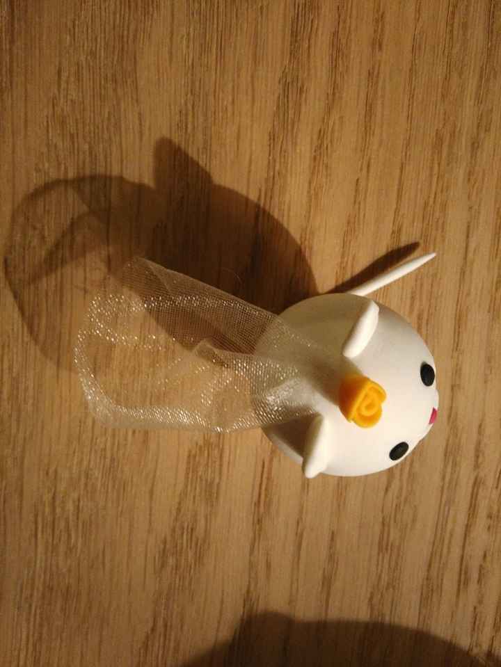 Cake Topper DIY le voile de la mariée